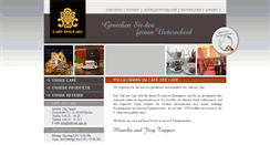 Desktop Screenshot of cafe-ten-cate.de